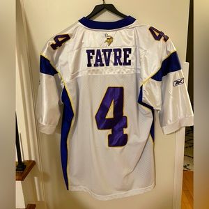 Brett Favre Minnesota Vikings Jersey #4 White